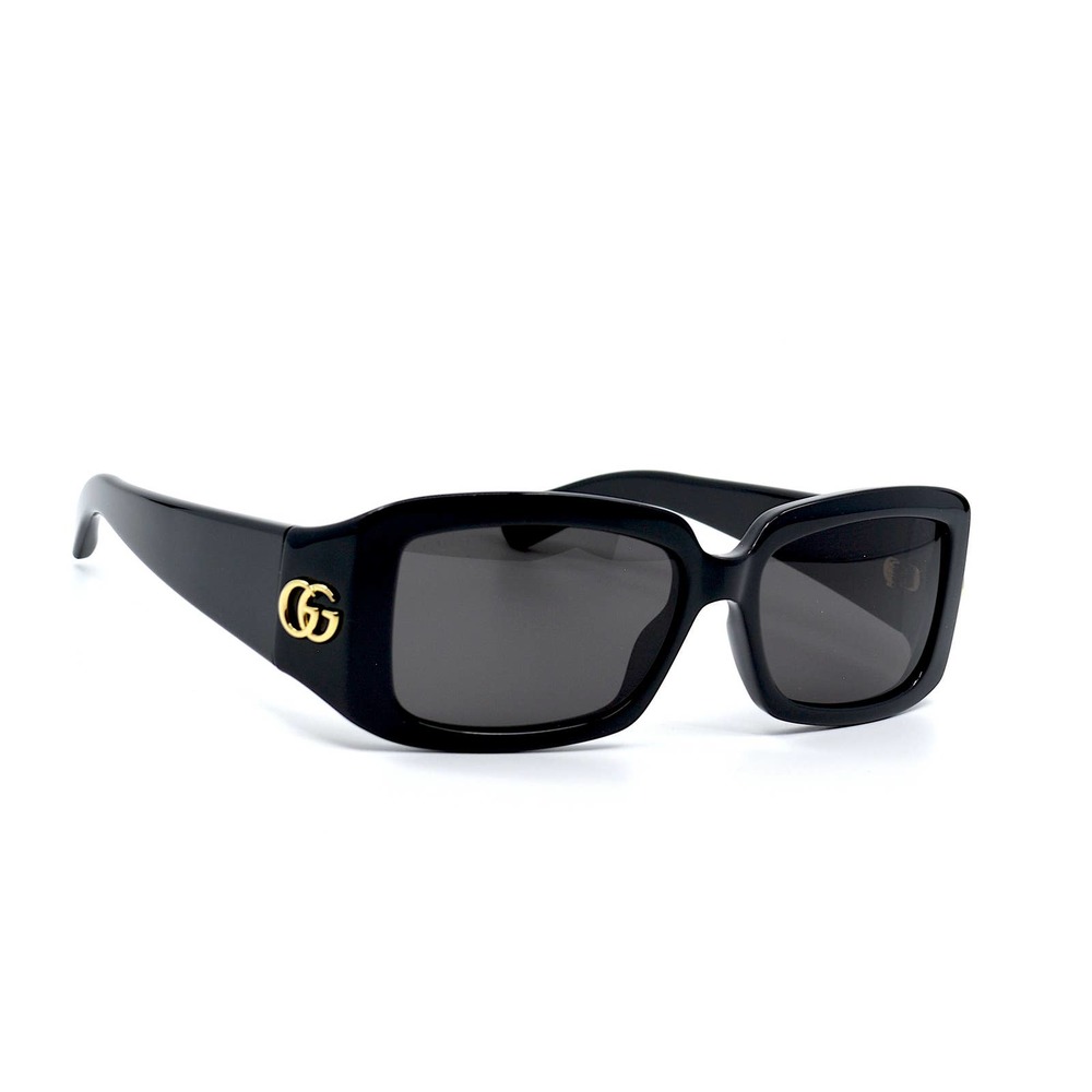 GUCCI GG1403S 001 BLACK GREY AUTHENTIC SUNGLASSES - Picture 3 of 11